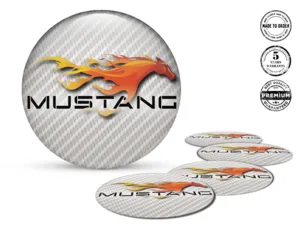 Rim Stickers Car Style Domed Badges for Hub Caps